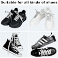 Miniatyrbillede 4 af 5: Glitterskosnør - Glitrende flade skosnør til sneakers og lærredssko