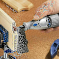 Miniatyrbillede 4 af 5: 384 stk. trommeslibesæt til Dremel-slibemaskiner - roterende sæt