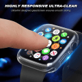 Miniatyrbild 3 av 5: Skärmskydd för Apple Watch-fodral 45mm 41mm 44mm 40mm 42mm Tillbehör All-around Tpu Bumper Cover Series 7 8 4 6 Se 5 3 pink gold 38MM Series 1 2 3