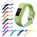 Miniatyrbild 4 av 5: För Garmin Vivofit Jr Jr2 Rem Anti Fall Armband Svettålig Loop Armband Green