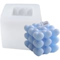 Miniatyrbillede 1 af 5: 3D Hjerte Boble Cube Lys Form DIY Stablet