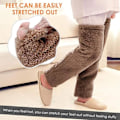 Miniatyrbillede 4 af 5: Over Knee High Fuzzy Socks - Plysj Slipper Strømper