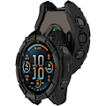 Pikkukuva 5 / 5: 3 kpl Kellon kuori Yhteensopiva Garmin Fenix 8 51mm (Ei Solar-versio) Älykellon kuori Pehmeä TPU-kotelo (Musta, Musta, Musta) Musta, Musta, Musta