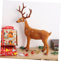 Miniatyrbild 4 av 5: Julälg Dekor Tårta Goblincore Rum Decor Fönster Jul Hjort Älg Rekvisita