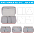Miniatyrbilde 4 av 5: Hårde reiseladdere Organizer Universal Small Electronic