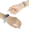 Miniatyrbillede 3 af 4: Til Fitbit Charge 5 Palm Bead Chain Watch Band KDC Blue