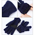 Miniatyrbilde 3 av 5: Barne vinter varme hansker - Sett med 3 par polar fleece hansker for