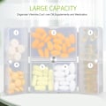Miniatyrbillede 2 af 5: Daglig pilleorganisator, 7 fack Bärbart case