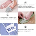 Miniatyrbilde 3 av 5: Baby Foot Measurer - Barnskor Storlek Längd Mätlinjal