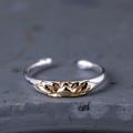 Miniatyrbilde 5 av 5: Lotus Blomstring Åpningsbar Justerbar Ring