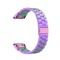 Miniatyrbillede 2 af 4: Til Garmin Fenix 5s rustfrit stål urrem UJP Colorful