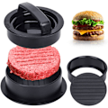 Miniatyrbild 1 av 5: Hamburgerpress Patty Maker - 3 i 1 fylld hamburgerpress