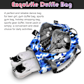 Miniatyrbilde 5 av 5: Barne duffelbagger - Overnighter reise duffelbag for gutter og jenter