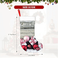 Miniatyrbillede 4 af 8: Julepynt Jule Strømper, Jule Strømpe Juletræ Hængende Pynt Til Jul Ferie Julegave Weihnachtsdekoration. Einh