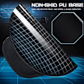 Miniatyrbild 7 av 7: 9-pack ergonomiskt handledsstöd med minnesskum, halkfri PU-bas, smärtlindrande musmatta för dator och bärbar dator