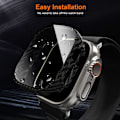 Miniatyrbilde 4 av 6: Bumper-deksel med skjermbeskytter for Apple Watch Ultra