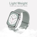 Miniatyrbillede 2 af 5: Flettet Solo Loop kompatibel med Apple Watch Band 38 mm