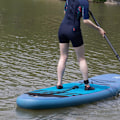 Miniatyrbilde 2 av 5: Spiral SUP-leash - viktig for Stand Up Paddleboarding