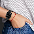 Miniatyrbillede 4 af 5: Til Oppo Watch 3 Solid Color Blød Silikone Urrem LHQ Dark Green