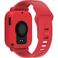 Pikkukuva 2 / 4: (2 KPL) Kotelo Redmi Watch5 Lite -kotelolle, pehmeä silikonikotelo yhteensopiva Redmi Watch5 Lite -älykellon kanssa, punainen Lite