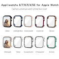 Miniatyrbild 3 av 5: För Watch 8 7 6 5 4-se Skyddsglas+skyddsskärm En-delad Fi Blue 44mm
