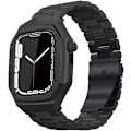 Miniatyrbillede 1 af 7: Metall Retrofit Kit Rem til Apple Watch 45mm