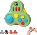 Fingertupp Kontroller Pad - Spinnerleke for ADHD/Autisme - Stresslindring (Grønn)