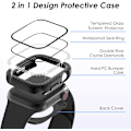 Miniatyrbillede 4 af 6: 2 i 1 Bling Vandtæt Etui til iWatch Series 6