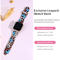 Miniatyrbilde 2 av 5: Kompatibel med Leopard Apple Watch Band for kvinner 38mm