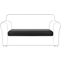 Miniatyrbild 1 av 5: PU Läder Soffa Soffa Kudde Överdrag Vattentät Elastisk Stol RV