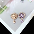 Miniatyrbilde 4 av 5: 2 muslimske brosjer, Alloy Crystal Corsage, Cross-Border
