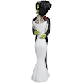 Miniatyrbillede 7 af 9: Ebros Day of The Dead Bryllup Sand Kærlighed Kys Skelet Frankenstein Kranie Brud og Brudgom Par Figur Graveyard Macabre Ossuary     Bridal