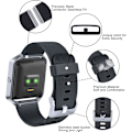 Miniatyrbilde 3 av 5: Justerbar silikonrem for Fitbit Blaze - Erstatningsarmbånd