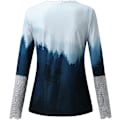 Miniatyrbild 3 av 3: Långärmade skjortor för kvinnor Casual Slim Tunic Plus Size Toppar Y2k Toppar Trendiga