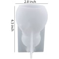 Miniatyrbillede 2 af 5: 3D Julemand Snemand Form, Epoxy Resinforme Silikon