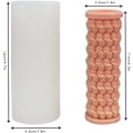 Miniatyrbillede 2 af 5: 3D-præget kranie silikoneform DIY lysfremstilling