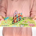 Miniatyrbillede 2 af 5: 18. 3D Pop Up-kort - Fødselsdagskort med sødt design