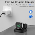 Miniatyrbilde 5 av 5: Lader for Apple Watch, Iwatch Ladestasjon med USB C