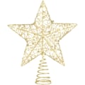 Miniatyrbilde 1 av 5: Glitrende juletre Topper Stjerne med lys