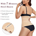 Miniatyrbillede 5 af 5: Taljetræner til kvinder Body Shaper Mavekontrol Shapewear Underbust