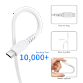 Miniatyrbild 4 av 5: 1FT Micro USB-kabel Kort. 5-pack USB till Micro USB-sladd Snabb