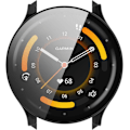 Miniatyrbillede 3 af 5: Smartwatch Fuld Dækning PC Beskyttelsesetui med Hærdet Glas Skærmbeskytter Kompatibel med Garmin Venu 3S, Blød og Holdbar (Sort) Sort