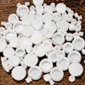 Miniatyrbillede 3 af 5: 120 stk. hvide skabshulpropper - plastikhuller dækselpropper