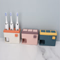 Miniatyrbild 3 av 3: Väggmonterad automatisk förvaring Elektrisk tandborsthållare