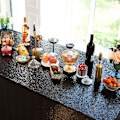 Miniatyrbild 2 av 8: Svart paljettduk - 60'' x 102'' Rektangulär glittrande metallisk bordsduk Bordsöverdrag Överlägg för Halloween, pensionering, födelsedag P Bl