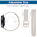 Miniatyrbillede 3 af 5: Garmin Vivoactive 4/Venu 2/Forerunner 255 udskiftningsremme (3-pak)