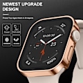 Miniatyrbillede 2 af 5: 2-pak hårdt etui kompatibel med Apple Watch 40Mm Series 6 Se Series