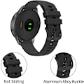 Miniatyrbillede 4 af 5: Garmin GPS Running Smartwatch Band, blødt silikone