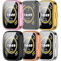 Miniatyrbild 1 av 5: Mjuka TPU-skal avsedda för Amazfit Bip 5 Skärmskydd Fullständigt skydd Klockskärmsskydd för Amazfit Bip 5 Smart Watch 1.91 tum (Ej för Bip3/B