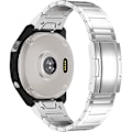 Miniatyrbilde 2 av 6: Fenix 8/7X/6X/5X Plus-rem, 26mm titanmetall hurtigutløsing enkel passform klokkestropp med dobbel knapplås kompatibel for Garmin Fenix 7X Pro/6X